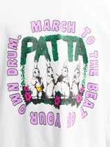 Patta - Own Your Own Mind Long Sleeve T-Shirt in White