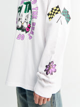 Patta - Own Your Own Mind Long Sleeve T-Shirt in White