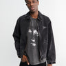 Patta - Washed Canvas Jacket in Black