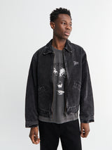 Patta - Washed Canvas Jacket in Black