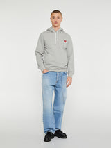 Comme des Garçons PLAY - Sweatshirt in Grey