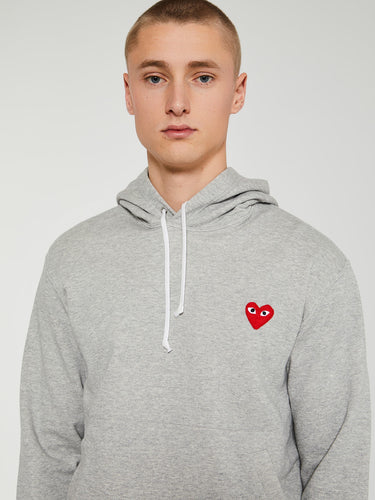 Comme des Garçons PLAY - Sweatshirt in Grey