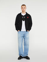 Comme des Garçons PLAY - T-Shirt in White