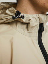 Comme des Garçons PLAY - CDG x K-Way Le Vrai 3.0 Leon Jacket in Beige