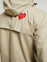 Comme des Garçons PLAY - CDG x K-Way Le Vrai 3.0 Leon Jacket in Beige