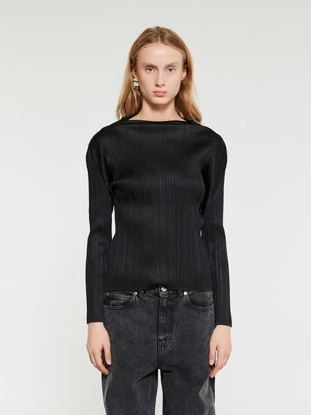 Pleats Please Issey Miyake - Shirt in Black – stoy