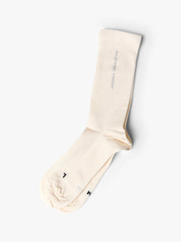 Pas Normal Studios - Off-Race Socks in Off White