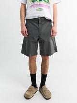 Pas Normal Studios - Off-Race Light Tech Shorts in Dark Grey