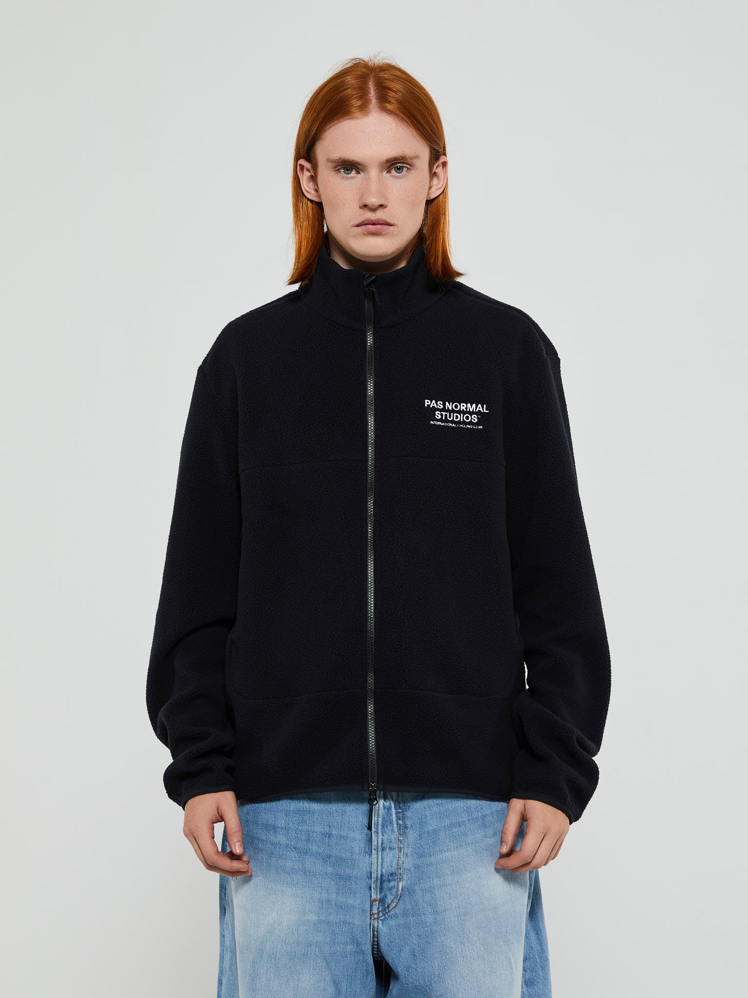 Pas Normal Studios - Off-Race Fleece Jacket in Black