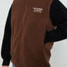 Pas Normal Studios - Off-Race Fleece Vest in Bronze