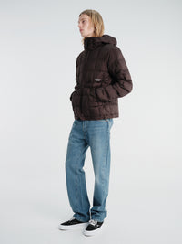 Pas Normal Studios - Off-Race Down Liner Jacket in Dark Coffee