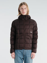 Pas Normal Studios - Off-Race Down Liner Jacket in Dark Coffee