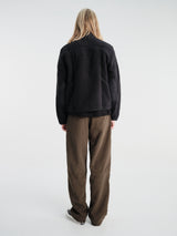 Pas Normal Studios - Off-Race Pile Fleece Jacket in Black