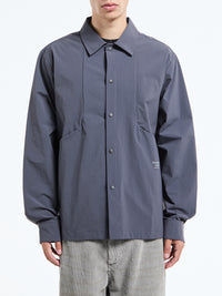 Pas Normal Studios - Off-Race Tech Overshirt in Steel