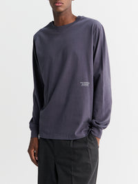 Pas Normal Studios - Off-Race Graphic Long Sleeve T-Shirt in Steel