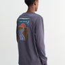 Pas Normal Studios - Off-Race Graphic Long Sleeve T-Shirt in Steel