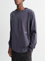 Pas Normal Studios - Off-Race Graphic Long Sleeve T-Shirt in Steel