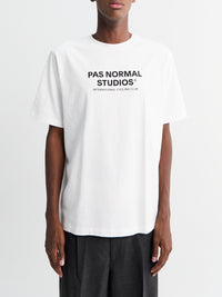 Pas Normal Studios - Off-Race Logo T-Shirt in White