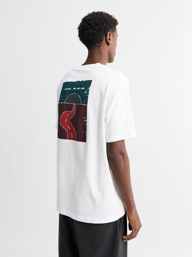 Pas Normal Studios - Off-Race Graphic T-shirt in Maroon