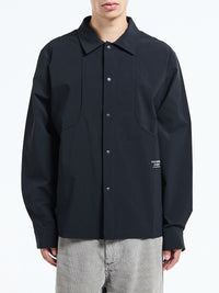Pas Normal Studios - Off-Race Tech Overshirt in Black