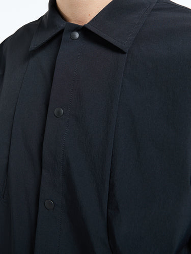 Pas Normal Studios - Off-Race Tech Overshirt in Black