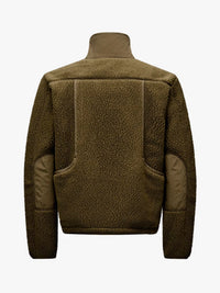Pas Normal Studios - Off-Race Pile Fleece Jacket in Deep Olive