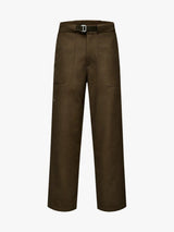 Pas Normal Studios - Off-Race Tech Corduroy Pants in Deep Olive