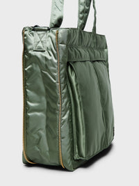 Porter - Tanker 2Way Tote Bag in Sage Green