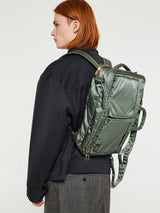 Porter-Yoshida & Co. - ALL NEW TANKER Double Zip 3Way Briefcase in Sage Green