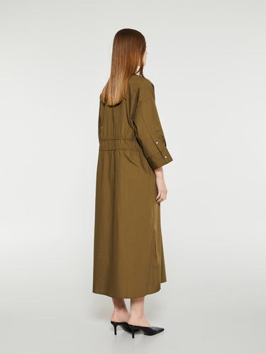 Proem Parades - Oscar Dress in Moss Green