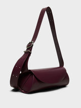 Jil Sander - Cannolo Small Bag in Burgundy