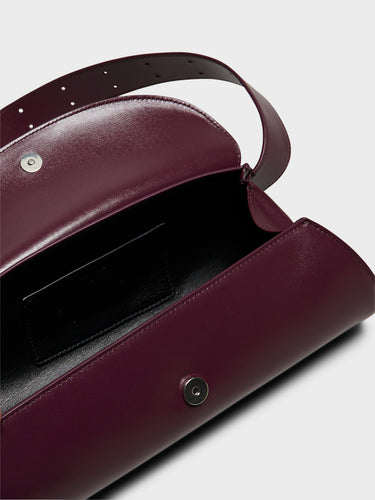 Jil Sander - Cannolo Small Bag in Burgundy