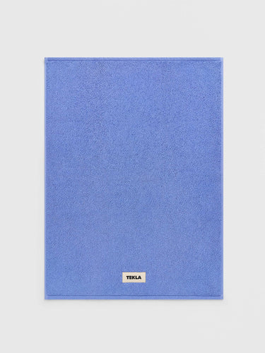 Tekla - Terry Bath Mat in Clear Blue