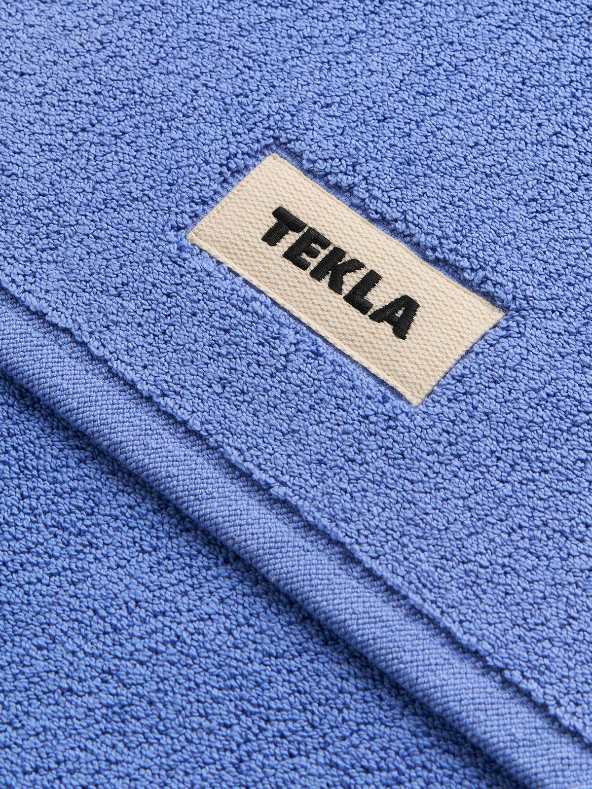 Tekla - Terry Bath Mat in Clear Blue