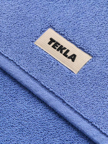 Tekla - Terry Bath Mat in Clear Blue