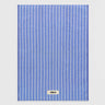 Tekla - Terry Bath Mat in Clear Blue Stripes
