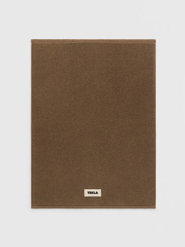 Tekla - Terry Bath Mat in Kodiak Brown