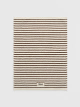 Tekla - Terry Bath Mat in Kodiak Stripes