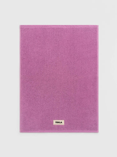 Tekla - Terry Bath Mat in Magenta
