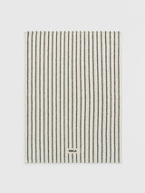 Tekla - Terry Bath Mat in Racing Green Stripes