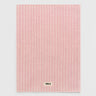 Tekla - Terry Bath mat in Shaded Pink Stripes