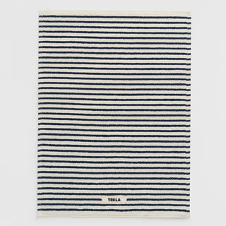 Tekla - Terry Bath Mat in Sailor Stripes
