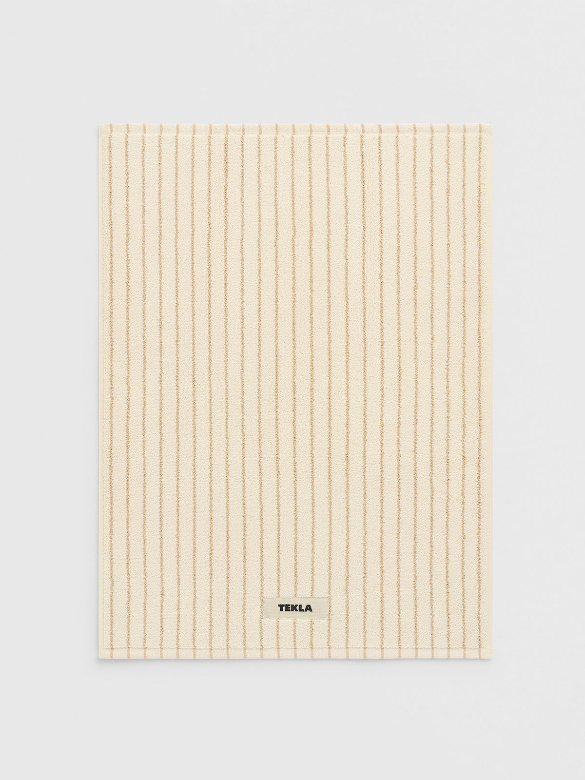 Tekla - Terry Bath Mat in Sienna Stripes