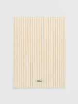Tekla - Terry Bath Mat in Sienna Stripes