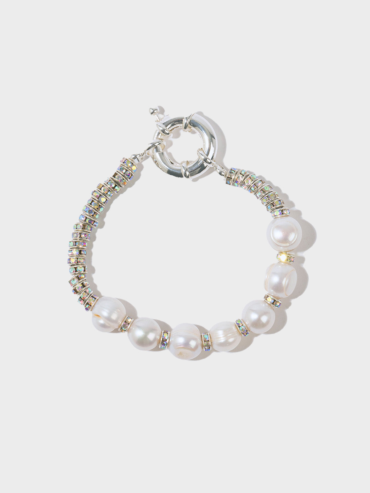 Pearl Octopuss.y - Paris Diamond Bracelet in Silver
