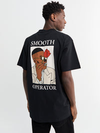 Patta - Smooth Operator T-Shirt in Black