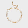 Anni Lu - Pearl Power Bracelet in Brass With Gold Finish