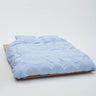 Tekla - Percale Duvet Cover in Morning Blue