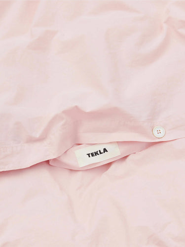 Tekla - Percale Duvet Cover in Petal Pink