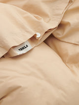 Tekla - Percale Duvet Cover in Sand Beige